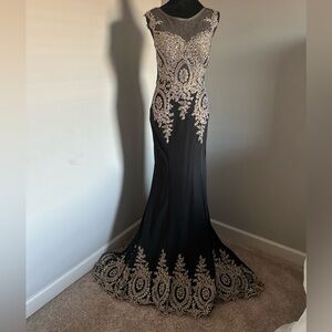Evening gown by Tony Bowls